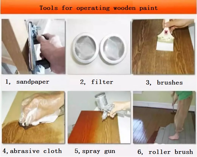2.2 tools for operating wooden paint